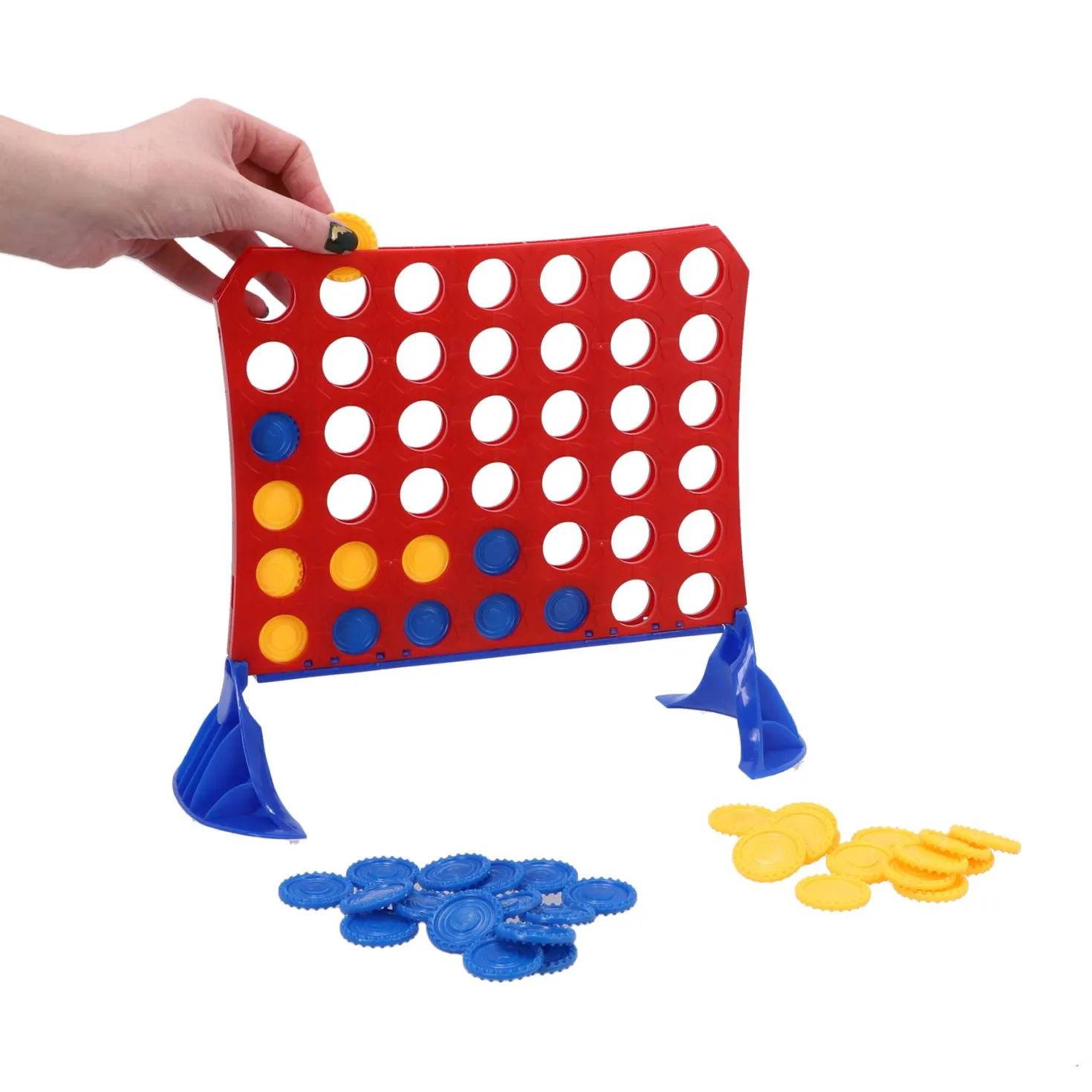4 in een lijn - kinderspel