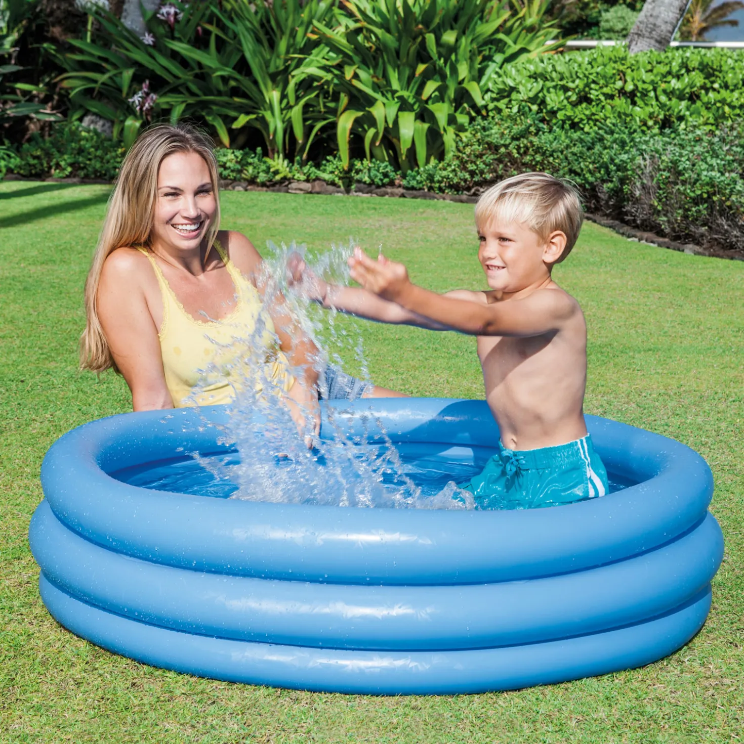 Intex Zwembad Crystal Blue 114 cm