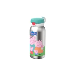 Isoleerdrinkfles Flipdop Campus 500ML Peppa Pig