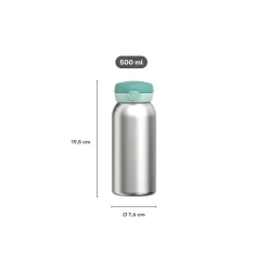 Isoleerdrinkfles Flipdop Campus 500ML PP Girls