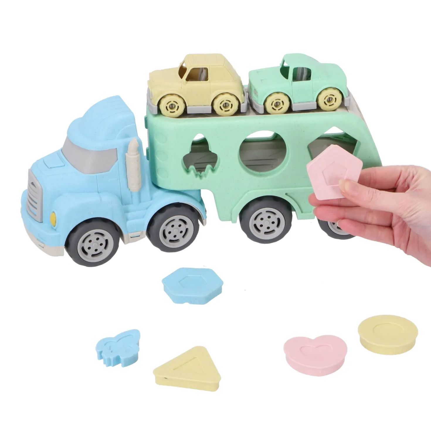 Jipy bioplastic autotransporter en vormenstoof