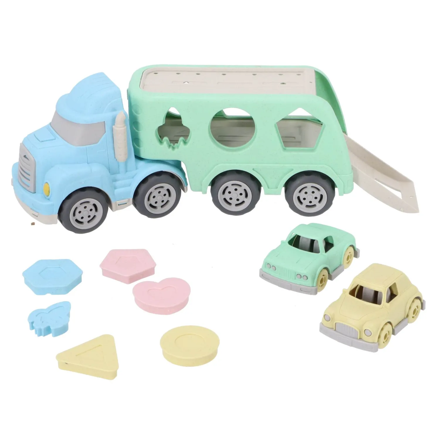 Jipy bioplastic autotransporter en vormenstoof