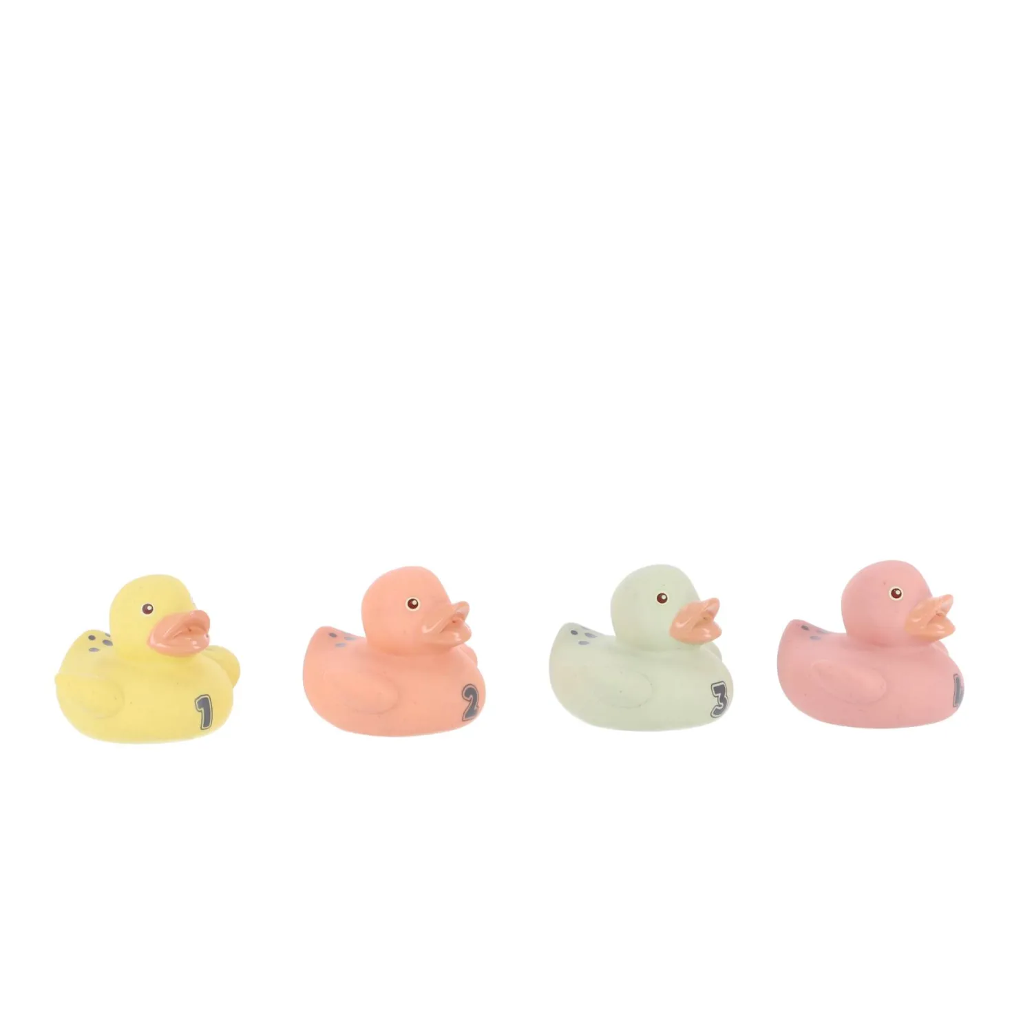 Jipy Bioplastic badeendjes set 8 delig