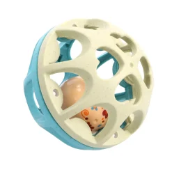 Jipy bioplastic Deluxe Giftset stapeltoren bad stapelbekertjes en speel ratelbal 3 delig
