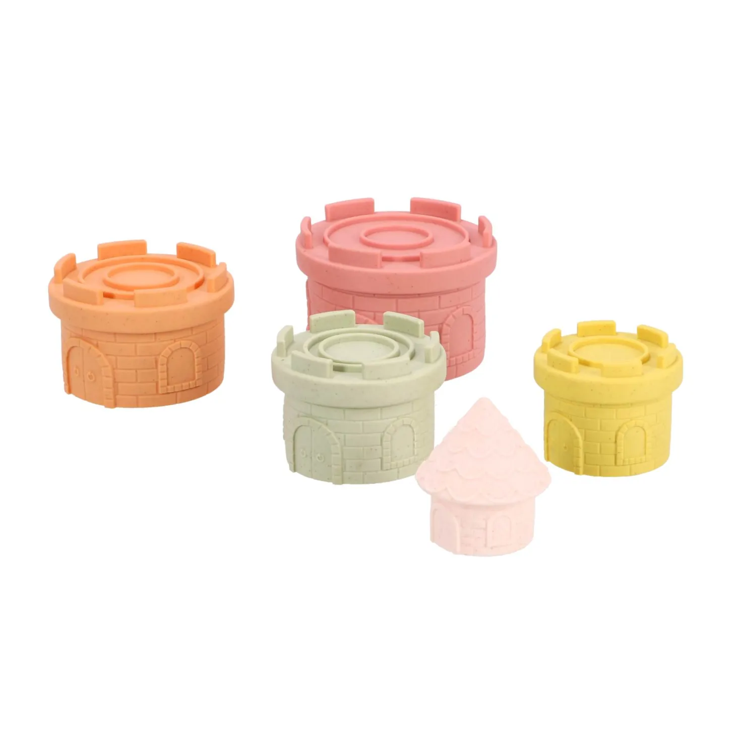Jipy Bioplastic Stapel kasteel 5 delig