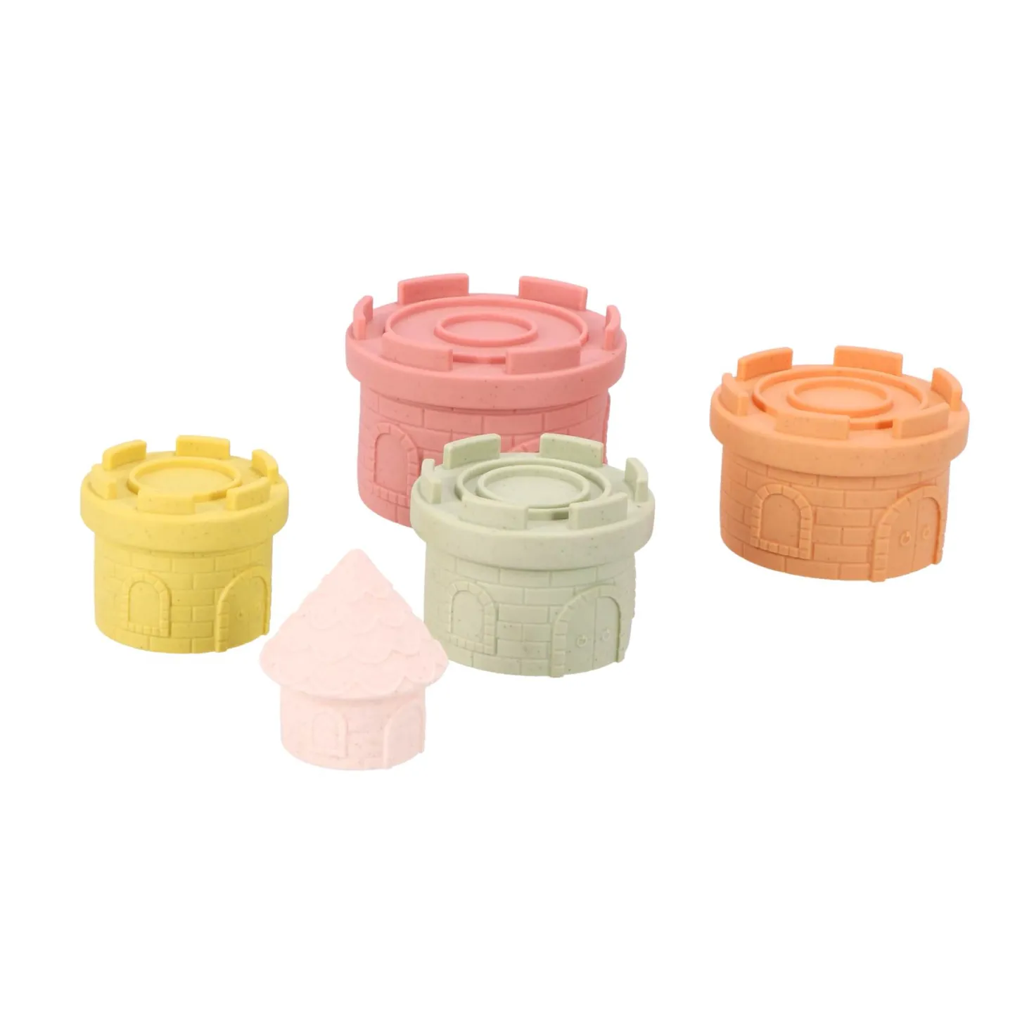 Jipy Bioplastic Stapel kasteel 5 delig