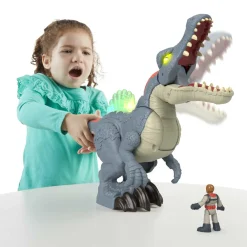 Jurassic World Imaginext Ultra Snap Spinosaurus Met Licht En Geluid