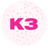 K3 Bal Glitterbal