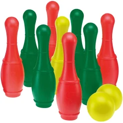 Kegelspel 11-delig Met 9 Pylonnen En 2 Ballen