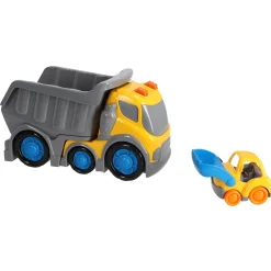KiddyGo dump truck met licht en geluid 31 cm