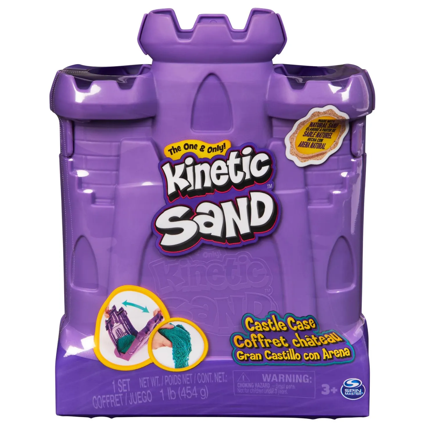 Kinetic Sand Castle Case