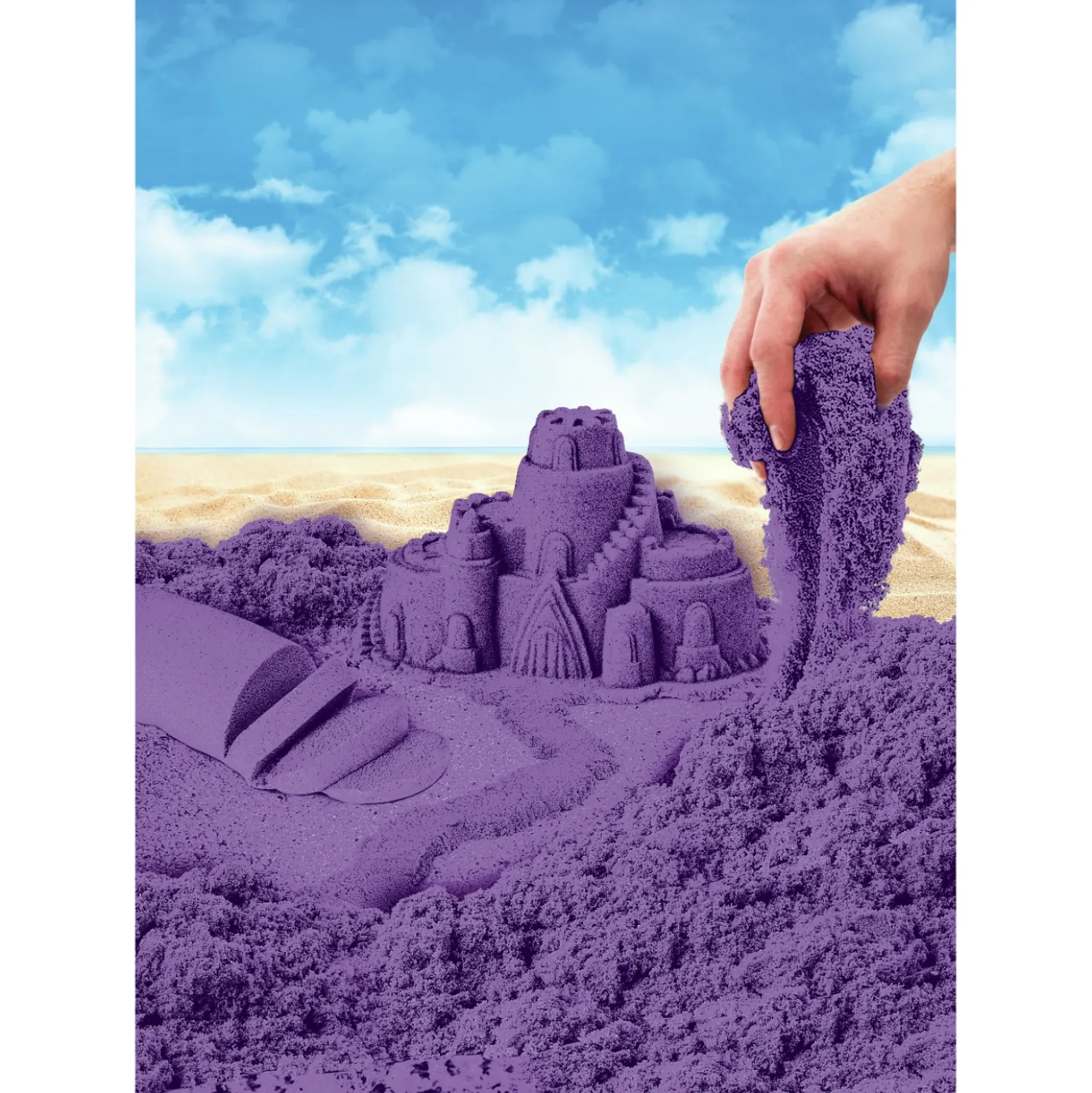 Kinetic Sand Colour Bag Paars 907 Gram