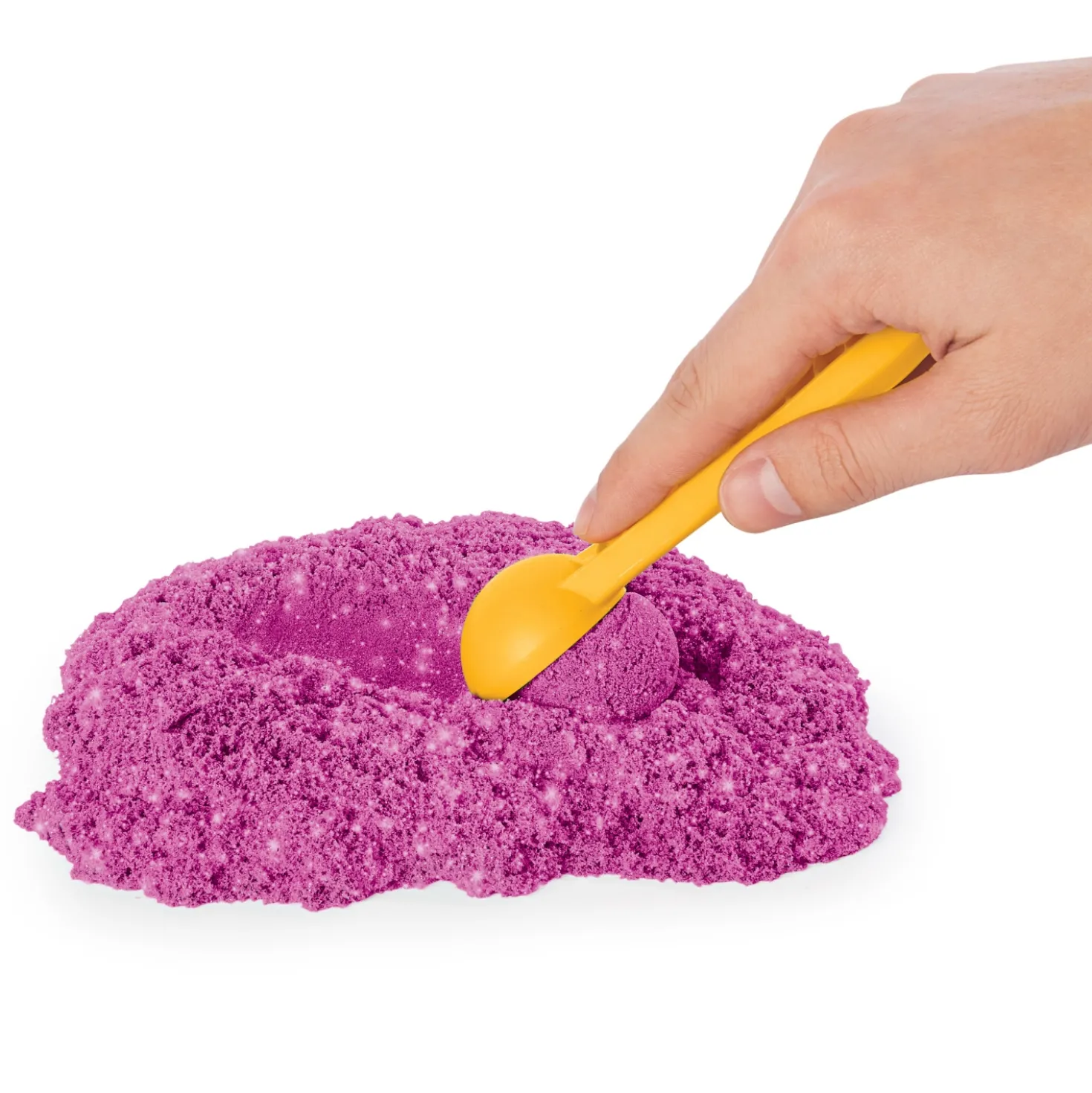 Kinetic Sand Sparkling Sandcastle Pink