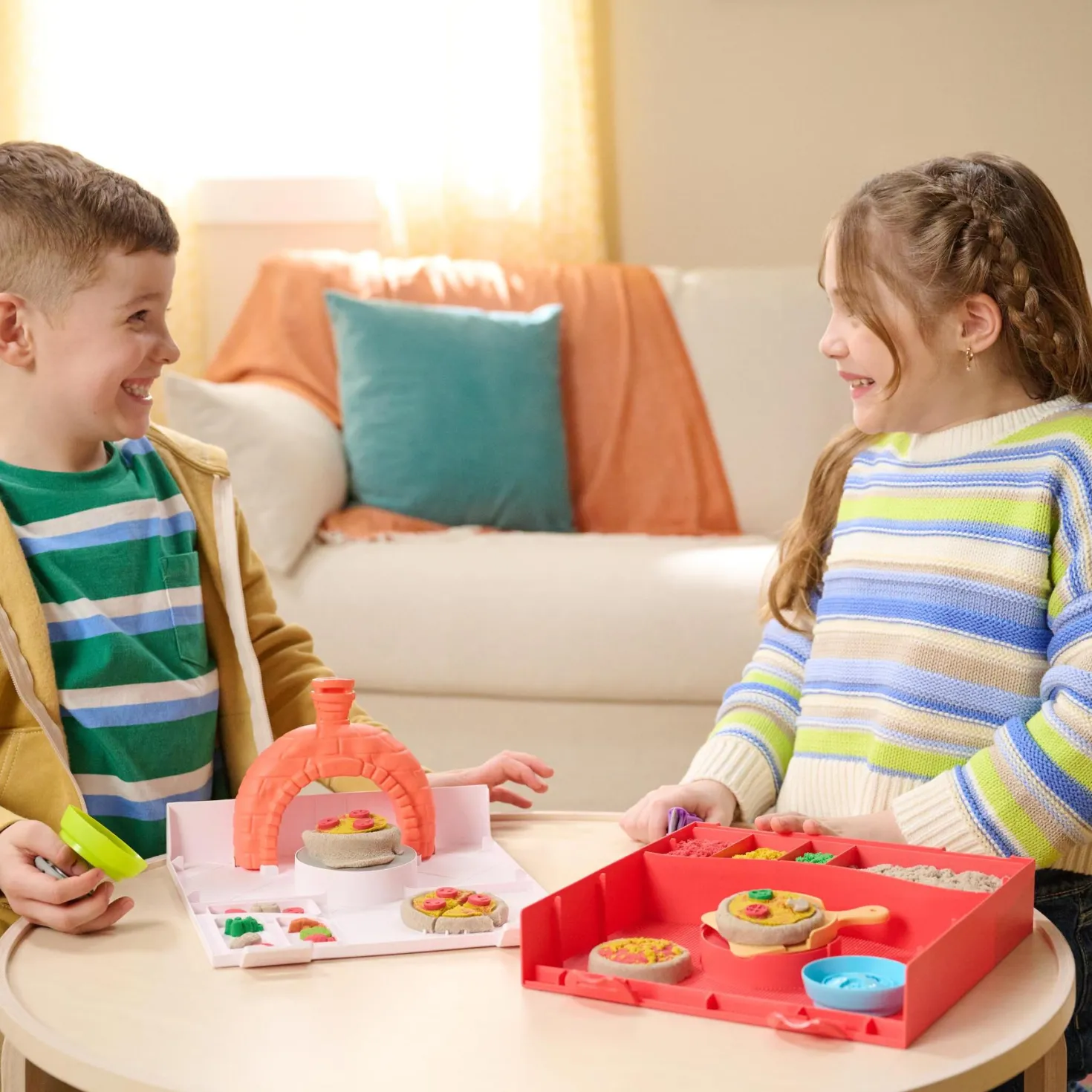 Kinetic Sand Squishpizza Set