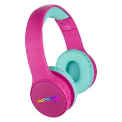 Koptelefoon bluetooth Volkano kids db switch roze