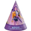 Kpop Demon Hunters 6 Papieren Hoedjes