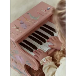 LD Houten Piano Roze Fsc Safari Friends