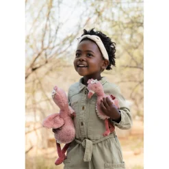 LD Knuffel Flamingo 35 Cm Safari Friends