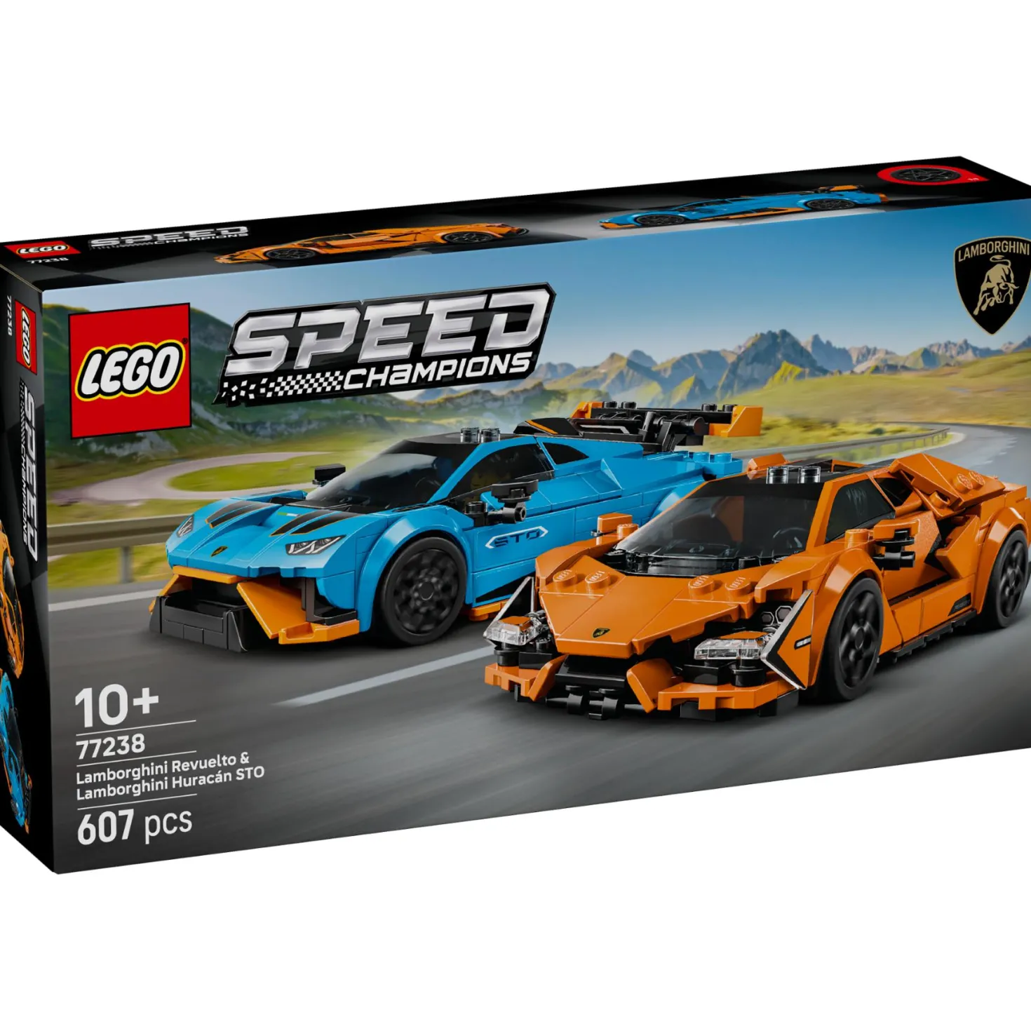 LEGO 77238 Speed Champions Lamborghini Revuelto En Huracán STO