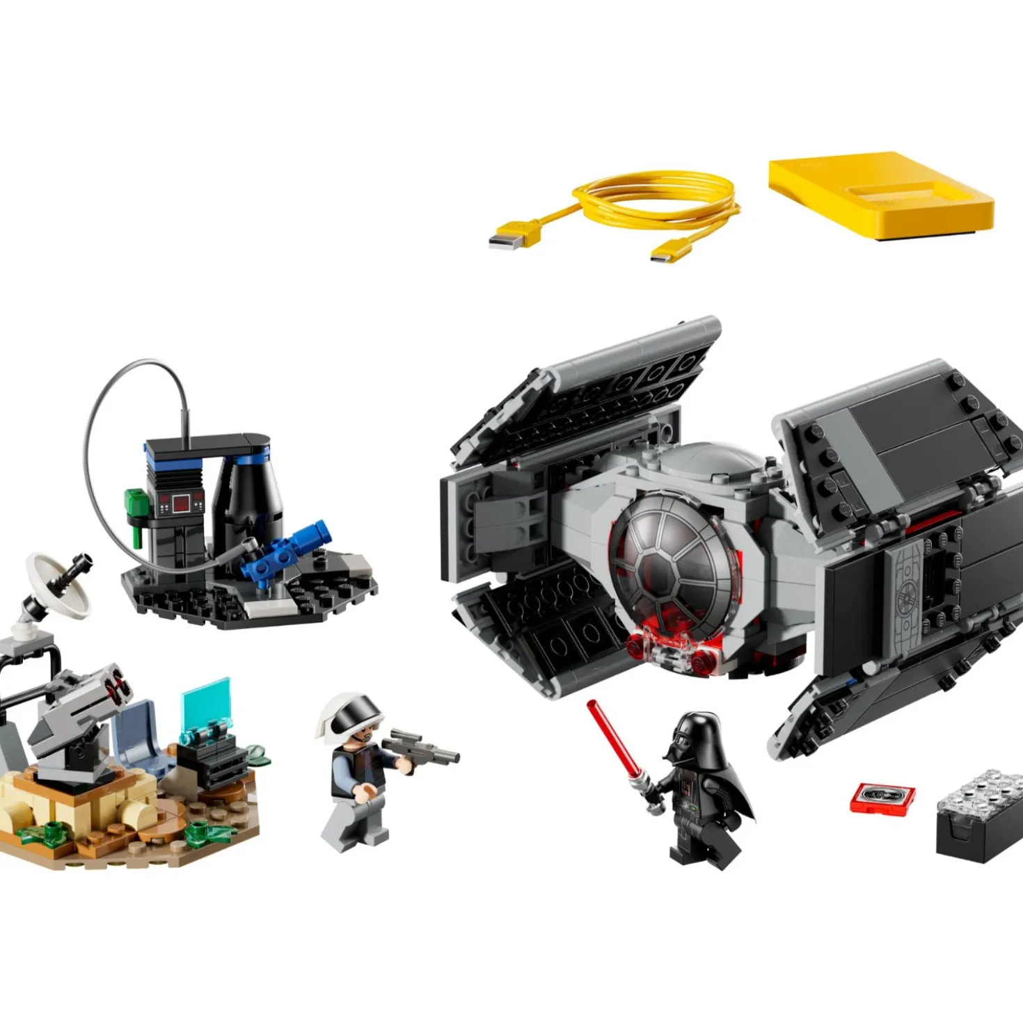 LEGO Star Wars Smart Play 75421 Darth Vadars Tie Fighter