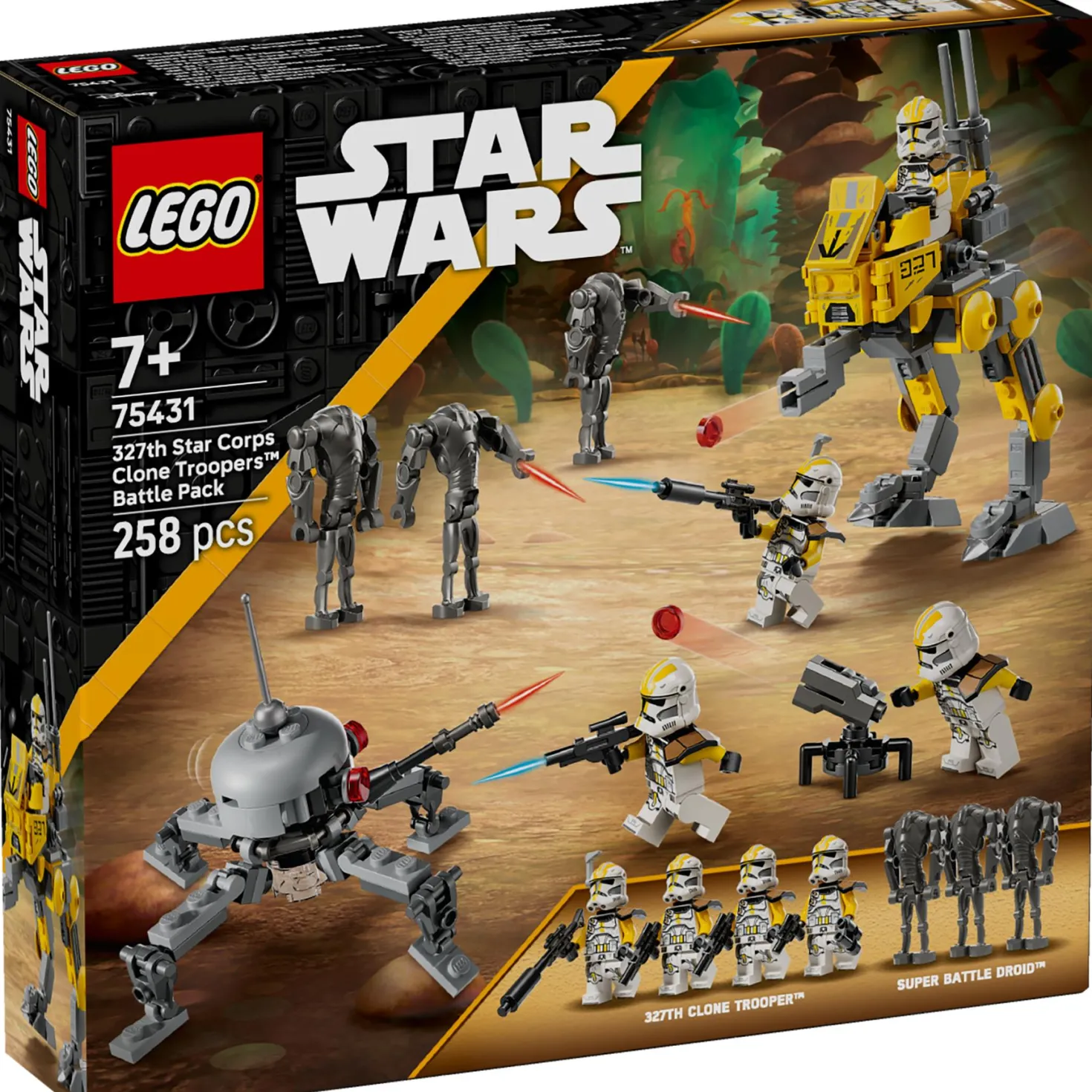 LEGO 75431 Star Wars 327th Star Corps Clone Troopers Battle Pack