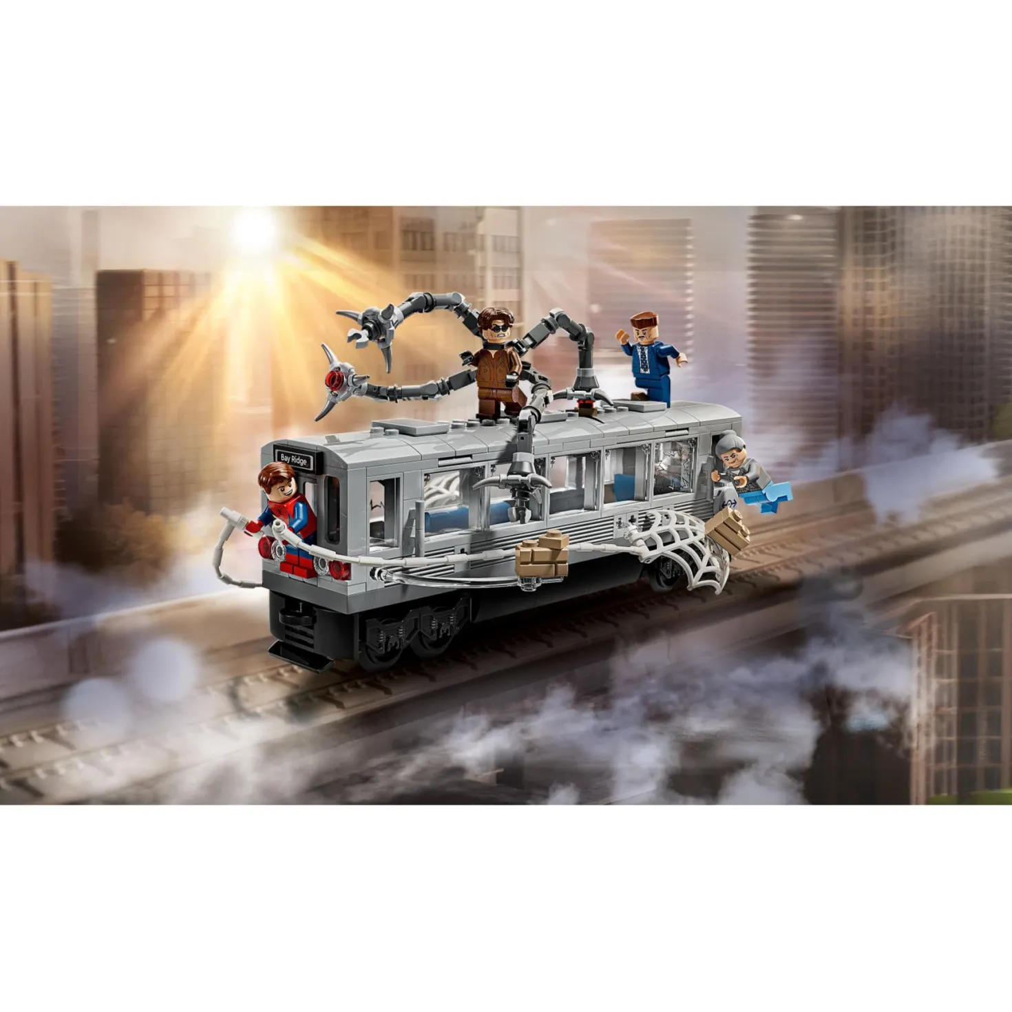 LEGO 76321 Super Heroes Marvel Spider-Man vs. Doc Ock metroscène