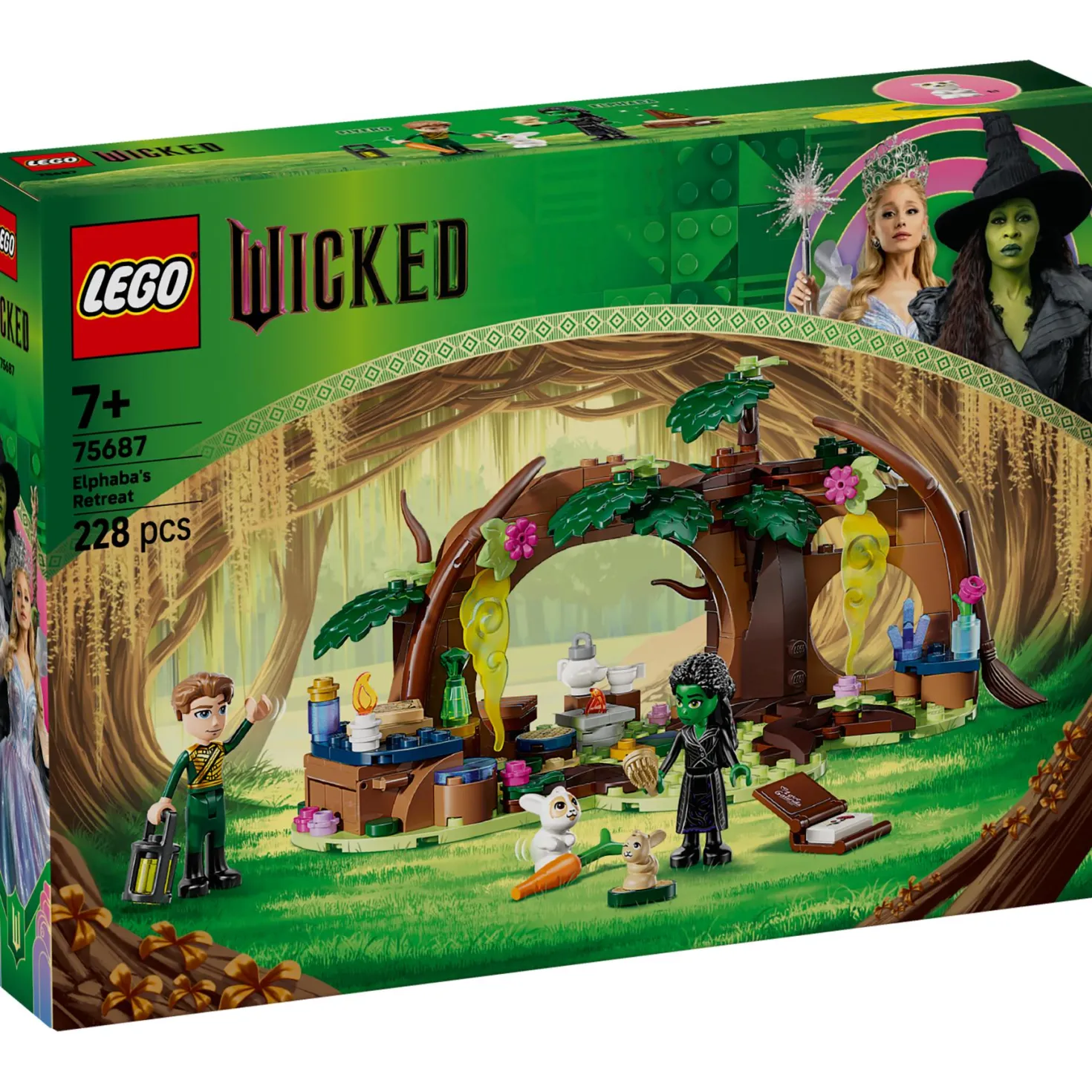 LEGO 75687 Wicked Elphaba's schuilhut
