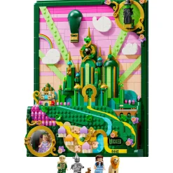 LEGO 75685 Wicked Emerald City muurkunst