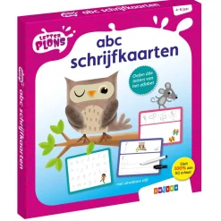 Letterplons ABC Schrijfkaarten
