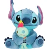 Lilo & Stitch pluche spaarpot Stitch scrump 20cm