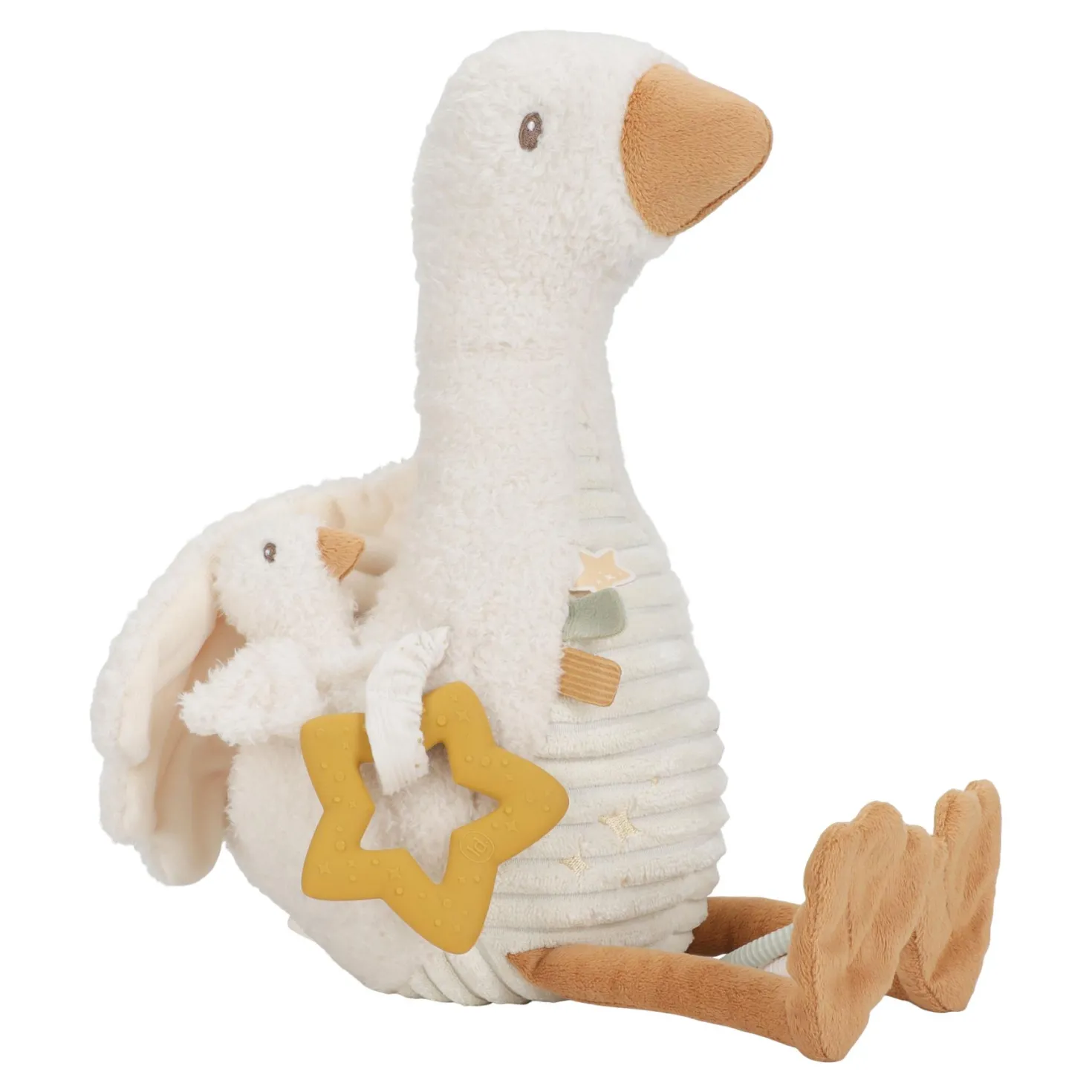 Little Dutch activiteitenknuffel little goose