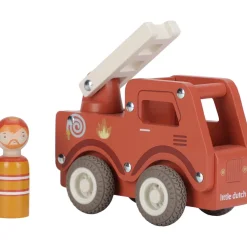 Little Dutch brandweerwagen met pegdoll fsc