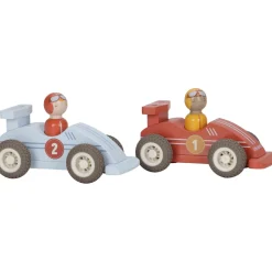 Little Dutch pullback racewagens met pegdoll fsc