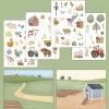 Little Dutch raamstickers boerderij