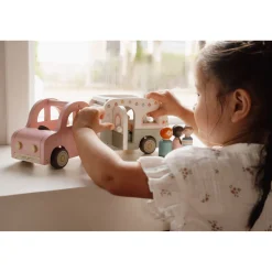 Little Dutch Speelgoed Auto Met Caravan