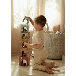 Little Dutch stapeltoren incl. 6 auto's fsc
