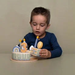 Little Dutch Verjaardagstaart Blauw