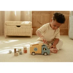 Little Dutch vuilniswagen met pegdolls fsc