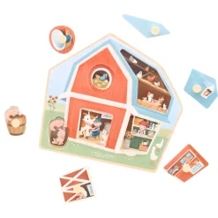 Little Farm Houten Puzzel