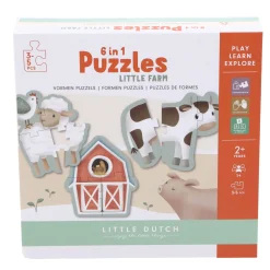 Little Farm 6 In 1 Puzzel
