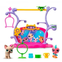Littlest pet shop got talent playset 2 diertjes