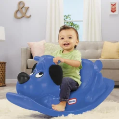 Little Tikes rocking puppy blue