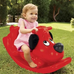 Little Tikes rocking puppy red