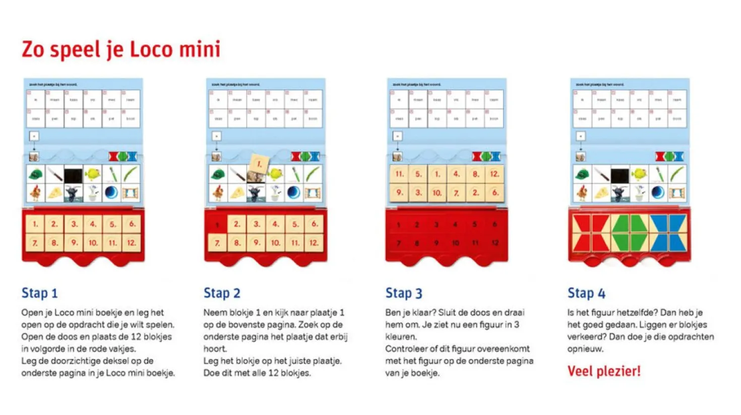 Loco Mini Veilig Leren Lezen Kern 1-6 Starterset