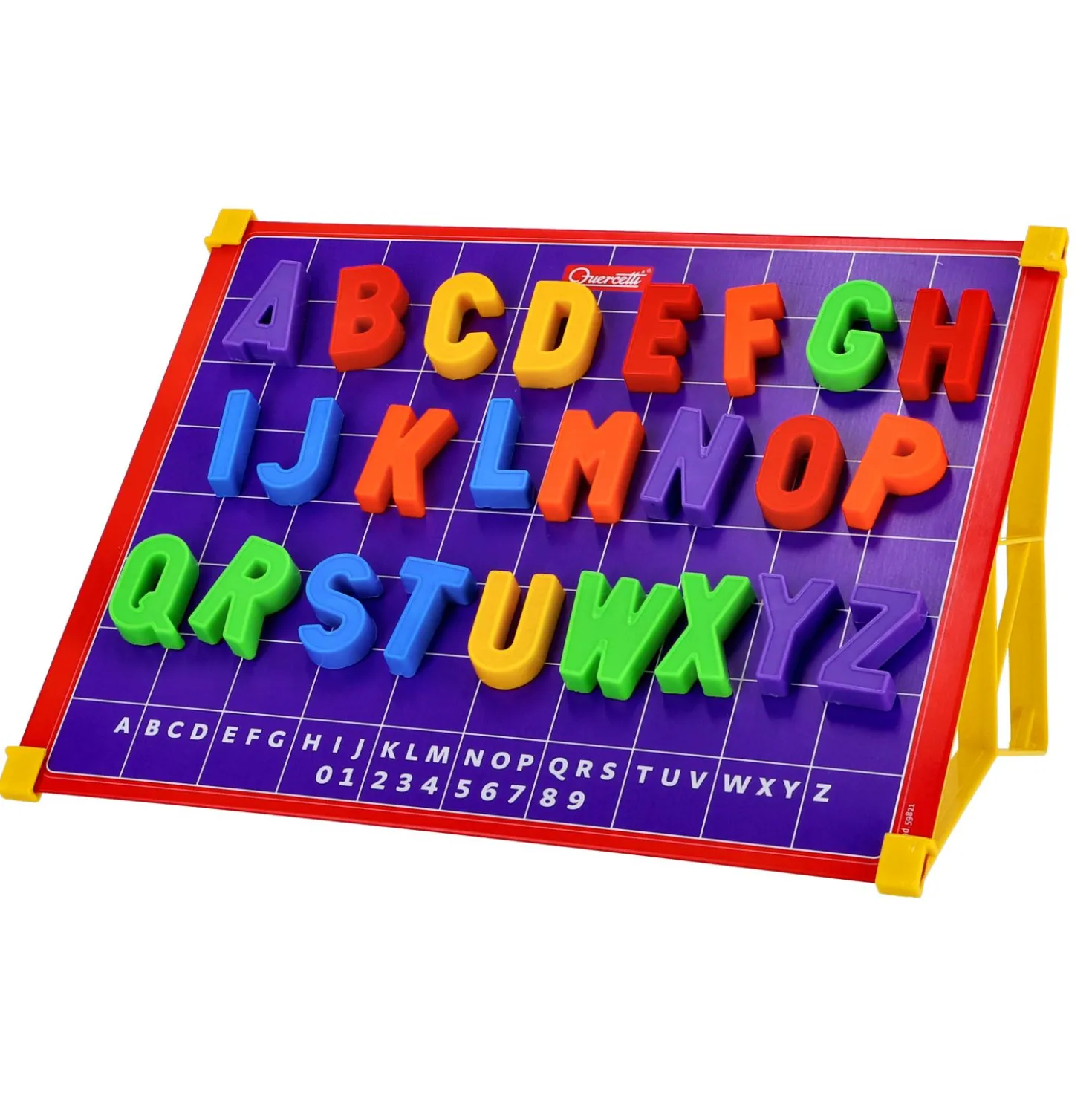 Magneetbord abc 53-delig