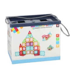 Magnetische tegel 45 delig 6,5cm in luxe opbergbox