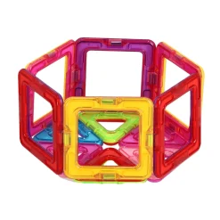 Magnetische tegels diverse vormen 20 delig 6,5 Cm