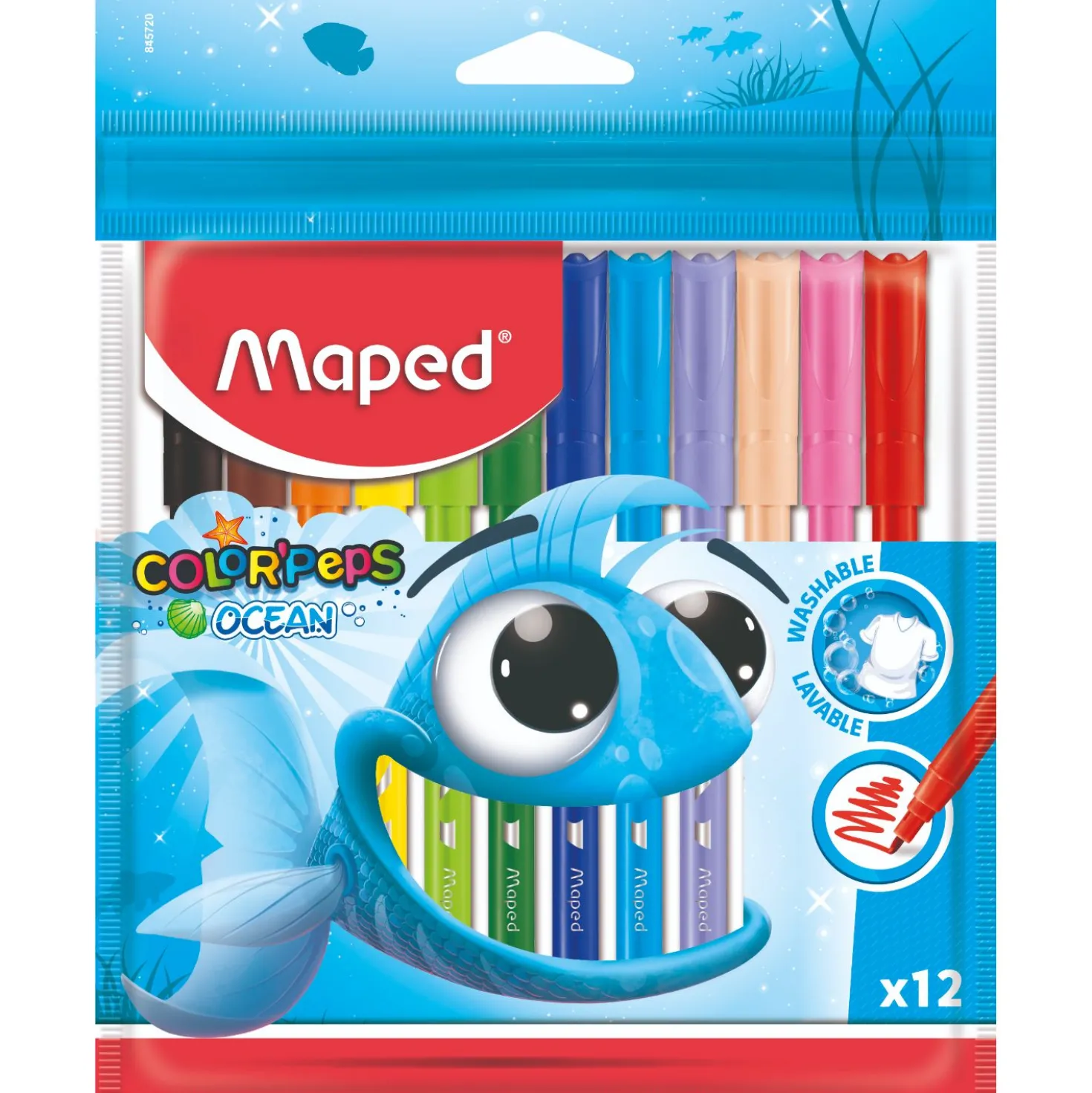 Maped Viltstiften Ocean 12 Stuks