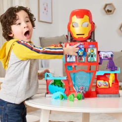 Marvel Avengers Ironman Friends large playset
