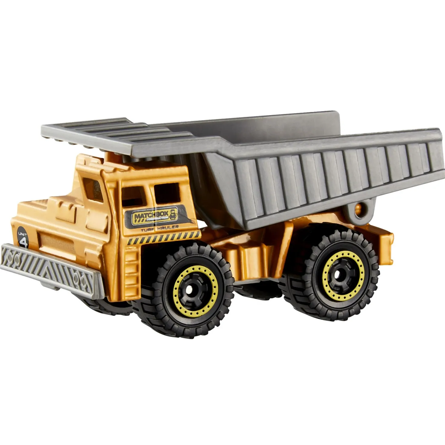 Matchbox bouwvrachtwagen met boorstation